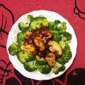 Cooksnap của Thư Thư khi họ làm theo món Bông cải và sốt nấm đông cô
