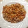 Cooksnap από nitsa στη συνταγή Κριθαράκι κρασάτο με καρότο και πιπεριά