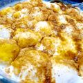 Naila Asif's cooksnap of when they made Fresco ke famous dahi baray.
