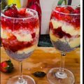  குக்கிங் பையர்'s cooksnap of when they made ஸ்ட்ராபெரி சாகோ கஸ்டார்ட் டிலடை்(Strawberry sago custard delight recipe in tamil).