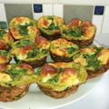 El cooksnap de mariana maeso cuando hizo Muffins de espinaca y queso😋.
