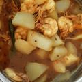 স্বর্নাক্ষী চ্যাটার্জি 's cooksnap of when they made আলু পেঁপের তরকারি(aloo peper tarkari recipe in Bengali).