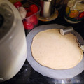 El cooksnap de Zaida TC @alquimiasfood cuando hizo Pizza casera amasado a mano, Thermomix y panificadora Lidl.