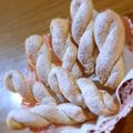 El cooksnap de Yovanna Irala cuando hizo Roscas de coco.