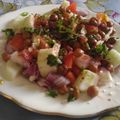 Mukti Sahay's cooksnap of when they made Kala Chana chaat.