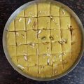 Arpita Shah's cooksnap of when they made બદામ મગસ.