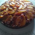 El cooksnap de Agostina González cuando hizo Tarta de Manzana Invertida.