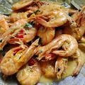 Cooksnap Zaini Zuraida semasa beliau membuat 👩‍🍳Udang Buttermilk🍤.