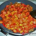 Cooksnap από ranv στη συνταγή Jambalaya παραλλαγή με λουκάνικα και πιπεριές