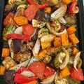 El cooksnap de Mabel Perez cuando hizo Verduras grilladas al horno 🧅🫑🍆🍅.