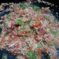 El cooksnap de Dary Di Cifer De Kelly cuando hizo Huevos revueltos con vegetales y bacon.