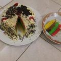 Cooksnap dari Amel Lia untuk resep Rainbow cake kukus lembuutt bgtt