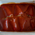 El cooksnap de MaryGlory cuando hizo Pimientos Rellenos de Carne.