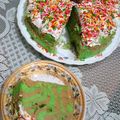 Cooksnap dari Revi Filbert untuk resep Bolu Pandan Marmer Kukus
