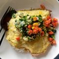 Cooksnap dari Dina Lukito untuk resep Nasi Telur Ceplok Daun Bawang Devina Hermawan