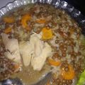 El cooksnap de Chuchii Melgarejo cuando hizo Potaje/Sopa de lentejas🍛.
