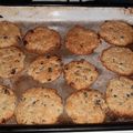 El cooksnap de Marcela Mira cuando hizo Galletas de avena y pasas.