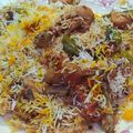 Mrs Aaqib's cooksnap of when they made Chicken Biryani.