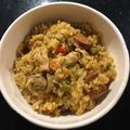 Davina Littleton's cooksnap of when they made Chicken, chorizo and prawn paella.