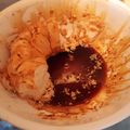 El cooksnap de Ana Lapadula cuando hizo Isla flotante(sólo claras de huevos).