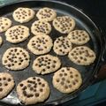 El cooksnap de Itati Nuñez cuando hizo Galletitas de avena con chips de chocolate.