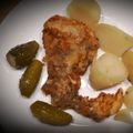 Cooksnap Monka z czasów, kiedy przygotował Kotlety z piersi kurczaka inaczej.