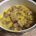 El cooksnap de Mar Vilches Carrasco cuando hizo Pollo con curry y nata.