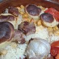 El cooksnap de Toni CS cuando hizo Arrós al forn. (Arroz al horno).