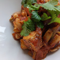 Chris Bewick's cooksnap of when they made Roasted fennel, new potato and tomato stew.