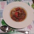 El cooksnap de Javier Gomez cuando hizo Guiso de níscalos con patatas.
