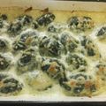 El cooksnap de Franco Filipi cuando hizo Malfatti de espinaca.