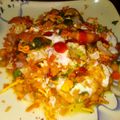 Riya Mukherjee Mishra's cooksnap of when they made পাপড়ি চাট(Papri chat recipe in Bengali).