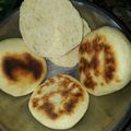 El cooksnap de Hernán Moya cuando hizo Pan casero en sartén.