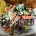 El cooksnap de Jenny M Diaz Fonseca cuando hizo Ensalada de Lechuga, Zanahoria y Manzana.