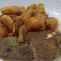 El cooksnap de MariadeGrazia cuando hizo Hígado encebollado, con patatas al vino blanco.