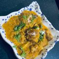 Mukta Shukla 's cooksnap of when they made Paneer Malai Kofta with kismis filling inside😋.