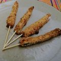 Cooksnap de Alexis Leroux sur la recette Apéro de courgettes au parmesan
