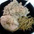 Mike 's cooksnap of when they made Herbal Lemon Butter Salmon (or Tilapia).