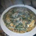 El cooksnap de Karen Eitan cuando hizo Tortilla de acelga rellena con queso.