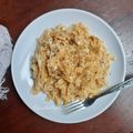 Cooksnap dari Dapur Ibuk Kayana untuk resep Fettuccine Alfredo (spaghetti)