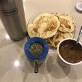 El cooksnap de María Florencia González cuando hizo Hotcakes o pancakes.