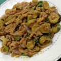 Malia Moin's cooksnap of when they made Karele Qeema.