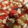 Parrothead's cooksnap of when they made Marinated Cucumbers, Onions, and Tomatoes.