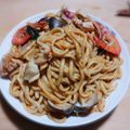 寶呱 的 沙茶海鮮炒麵 cooksnap