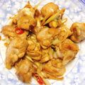 Cooksnap của Thuỳ Trang khi họ làm theo món Gà xào sả ớt