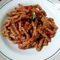 Cooksnap dari nandya untuk resep Kering tempe pedas manis