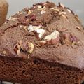 El cooksnap de Ana Cabrera cuando hizo Torta integral de cafe nueces y chips de chocolate.