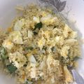 El cooksnap de Lucre cuando hizo 🥢Arroz c/ pollo-huevo-arvejas 🍷.