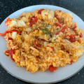 El cooksnap de Lfmv cuando hizo Arroz con bacalao.
