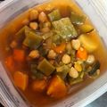 El cooksnap de Terelu Canet Talavera cuando hizo Cocido vegetariano.